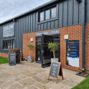 HALF PRICE Ludlow Distillery Tour for Two. WAS £32 NOW £16