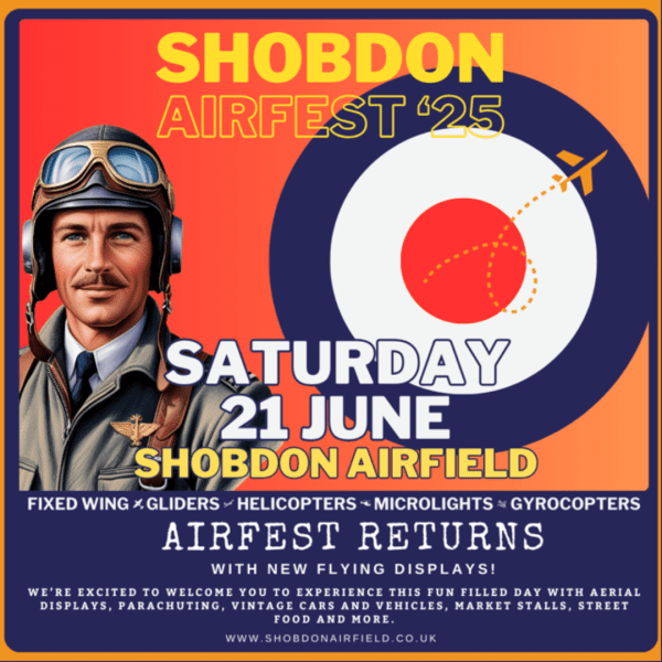 HALF PRICE Family ticket to Shobdon Airfest + Longest Day Fly-In 2025 | WAS £39 NOW £19.50