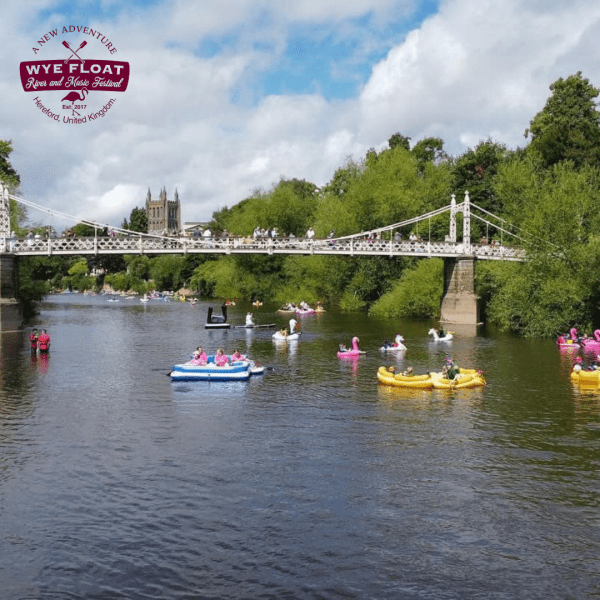 HALF PRICE Float and Festival Ticket to Wye Float on the 9th August | WAS £28 NOW £14