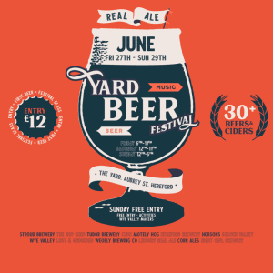 HALF PRICE Adult Ticket to the The Yard Beer Festival on Friday 27th June | WAS £12 NOW £6