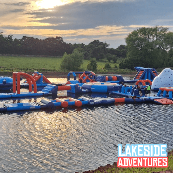 HALF PRICE 1 Hour Of Inflatable Fun At Lakeside Adventures Aqua Park | WAS £20 NOW £10 - Image 2