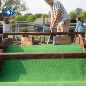 HALF PRICE 1 x Adult ticket for Crazy Golf at Top Barn Farm Shop, Worcester | WAS £4.50 NOW £2.25