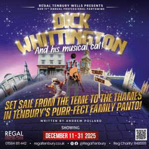 HALF PRICE ticket to see Dick Whittington and his musical cat at the Regal Tenbury - Friday 12th December 6.30pm