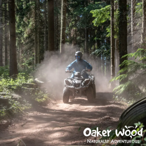 HALF PRICE Private Quad Trek for 4 people at Oaker Wood Leisure