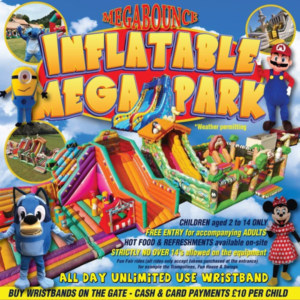 Half Price Mega Bounce at Symonds Yat Leisure Park 6th - 10th April