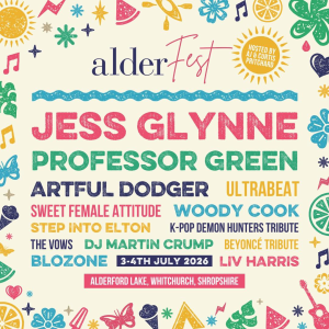 Discounted Weekend Family & Camping ticket to Alderfest 2026
