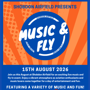 Half Price Adult ticket to Music & Fly @ Shobdon Airfield on Saturday August 15th