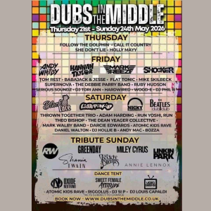 Half Price Day ticket to Dubs in the Middle (Friday 22nd May)
