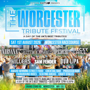 Half Price Adult Ticket To The Worcester Tribute Festival 2026
