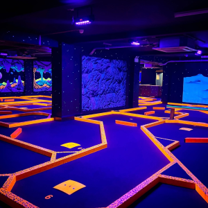 Half Price Adult UV Mini Golf Experience at Matrix Hereford